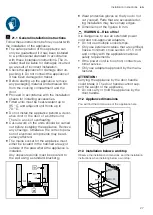 Preview for 27 page of Siemens HB-37 Series User Manual And Installation Instructions