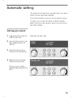 Предварительный просмотр 33 страницы Siemens HB 380.60 Instruction Manual