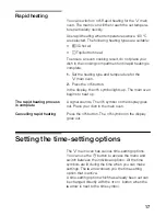 Preview for 17 page of Siemens HB 43MB.20B Instruction Manual