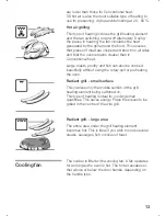 Предварительный просмотр 13 страницы Siemens HB 49E Series Operating Instructions Manual