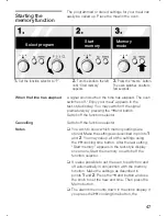 Предварительный просмотр 47 страницы Siemens HB 49E Series Operating Instructions Manual