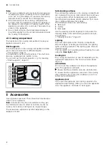 Предварительный просмотр 8 страницы Siemens HB.58.C.6B User Manual And Installation Instructions