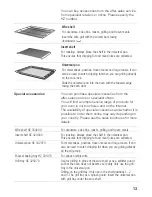 Предварительный просмотр 13 страницы Siemens HB 75LB.50 B Instructions For Use Manual