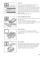 Предварительный просмотр 13 страницы Siemens HB 770.60 B Instruction Manual