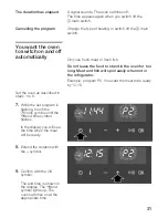 Предварительный просмотр 31 страницы Siemens HB 770.60 B Instruction Manual