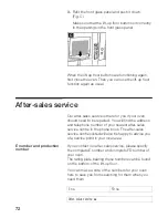 Предварительный просмотр 72 страницы Siemens HB 78P.70 Instructions For Use Manual