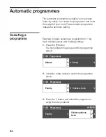 Предварительный просмотр 34 страницы Siemens HB-86P572 Instructions For Use Manual