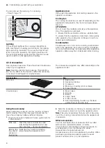 Предварительный просмотр 8 страницы Siemens HB113FBS1 User Manual And Installation Instructions