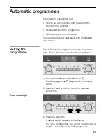 Предварительный просмотр 21 страницы Siemens HB24D.52B Instruction Manual