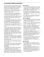 Предварительный просмотр 4 страницы Siemens HB26D555W Instruction Manual