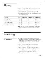 Предварительный просмотр 23 страницы Siemens HB280 Series Operating Instructions Manual