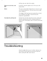 Предварительный просмотр 29 страницы Siemens HB280 Series Operating Instructions Manual