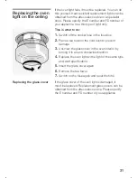 Предварительный просмотр 31 страницы Siemens HB280 Series Operating Instructions Manual