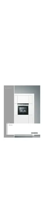 Preview for 1 page of Siemens HB30GB.50 Instruction Manual