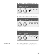 Предварительный просмотр 23 страницы Siemens HB36D.70 Instruction Manual