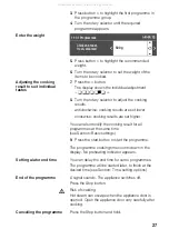 Предварительный просмотр 27 страницы Siemens HB36D 72 Series Instruction Manual