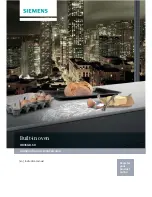 Предварительный просмотр 1 страницы Siemens HB36GB.60 Instruction Manual