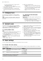 Предварительный просмотр 16 страницы Siemens HB378G0 0 Series User Manual And Installation Instructions