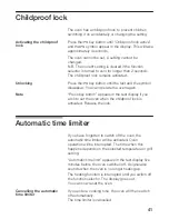 Preview for 41 page of Siemens HB380.6H Instruction Manual