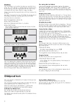 Preview for 8 page of Siemens HB43.S SERIES Instruction Manual