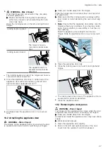 Предварительный просмотр 27 страницы Siemens HB478G5.6 User Manual And Installation Instructions