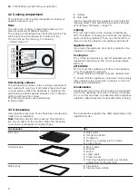 Предварительный просмотр 8 страницы Siemens HB557JES0Z User Manual And Installation Instructions