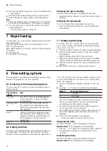 Предварительный просмотр 10 страницы Siemens HB557JES0Z User Manual And Installation Instructions