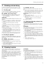 Предварительный просмотр 13 страницы Siemens HB557JES0Z User Manual And Installation Instructions