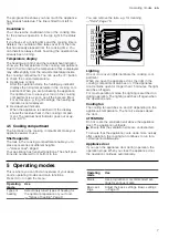 Preview for 7 page of Siemens HB633GB.1 User Manual And Installation Instructions