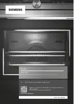 Предварительный просмотр 1 страницы Siemens HB635GB.1J User Manual And Installation Instructions