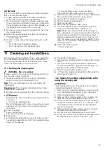 Предварительный просмотр 19 страницы Siemens HB732G1.1B User Manual And Installation Instructions