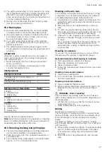 Предварительный просмотр 27 страницы Siemens HB732G1.1B User Manual And Installation Instructions