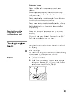 Предварительный просмотр 41 страницы Siemens HB84K.52 Instructions For Use Manual