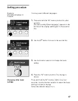 Предварительный просмотр 47 страницы Siemens HB86K.70 Instruction Manual