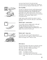 Preview for 17 page of Siemens HB870570 Instruciton Manual