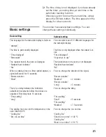 Preview for 21 page of Siemens HB870570 Instruciton Manual