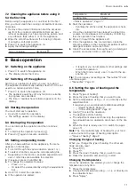 Preview for 11 page of Siemens HB974G2.1A User Manual And Installation Instructions