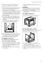 Preview for 37 page of Siemens HB974G2.1A User Manual And Installation Instructions