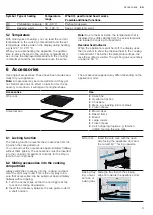 Предварительный просмотр 9 страницы Siemens HB974GL.1B User Manual And Installation Instructions