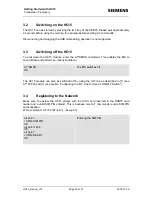 Preview for 16 page of Siemens HC15 Getting Started Manual