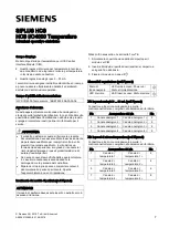 Предварительный просмотр 7 страницы Siemens HCS PM4000 Temperatur Compact Operating Instructions