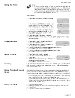 Preview for 19 page of Siemens HE2224 C Use And Care Manual