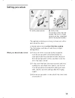 Предварительный просмотр 19 страницы Siemens HF 839 Series Instructions For Use Manual