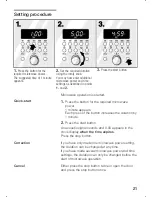 Preview for 21 page of Siemens HF 879 Series Operating Instructions Manual