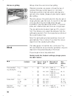 Preview for 34 page of Siemens HF 879 Series Operating Instructions Manual