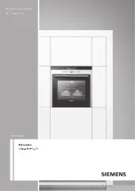 Предварительный просмотр 1 страницы Siemens HF12G240 Instruction Manual