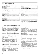 Предварительный просмотр 2 страницы Siemens HF12G240 Instruction Manual