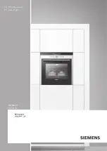 Предварительный просмотр 1 страницы Siemens HF24G241 Instruction Manual