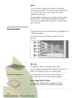 Предварительный просмотр 12 страницы Siemens HF35M562 Instruction Manual