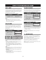 Preview for 12 page of Siemens HF36V305 Use And Care Manual